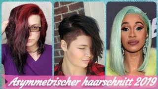 Die moderne 20 Ideen 🍓 zu asymmetrischer haarschnitt 2019 [upl. by Harutak391]