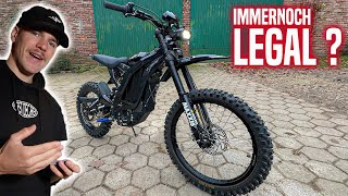 Legale Offroad Surron mit Zulassung  Light Bee Sm Pro 16quot Umbau [upl. by Etteniuq]