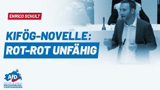 Enrico Schult KiFöGNovelle RotRot unfähig [upl. by Hoyt]