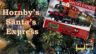 A Festive review of Hornbys Santa Express Train set [upl. by Adlen529]