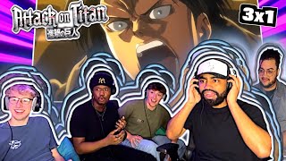 KENNY NonAnime Fans FIRST TIME Reaction to Attack On Titan 3x1  Tejidotcom [upl. by Harutek]