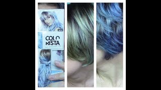 LOréal Colorista Blue 600 Review  description for update [upl. by Thirzia55]