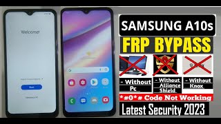 Samsung A10S Frp Bypass  Samsung A107f frp unlock bypass  Without Pc Google Account Bypass [upl. by Hudis502]