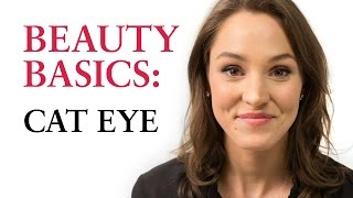 How to Do a Cat Eye – Allure’s Beauty Basics – A Makeup Tutorial Series [upl. by Shanney]