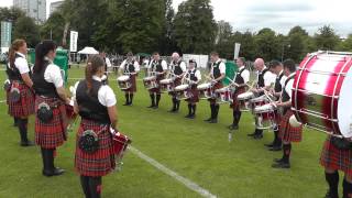 Worlds 2015  Greater Glasgow Police Scotland Pipe Band Drum Corps  Medley [upl. by Mayer]