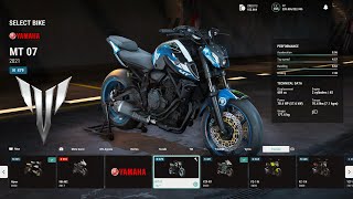 RIDE 5  Customize Brutal Yamaha MT07 Gameplay 4K 60fps HDR [upl. by Ayenat]