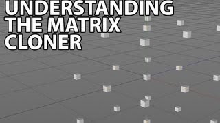 Cinema4D Tutorial Understanding the Matrix Cloner Beginner [upl. by Ainesell]