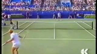 Becker vs Lendl  Final do US Open 1989 0122 [upl. by Cooperstein]