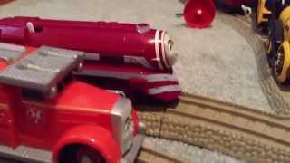 TrackMaster Sodor Races Caitlin VS Flynn Race 13 [upl. by Dora338]