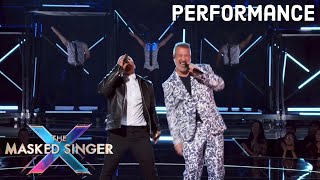 Joey Fatone amp Bow Wow sing “ABC” by The Jackson 5  THE MASKED SINGER  SEASON 10 [upl. by Dogs]