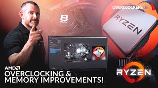 8Pack  AMD Ryzen Overclocking amp Memory improvements [upl. by Harahs58]