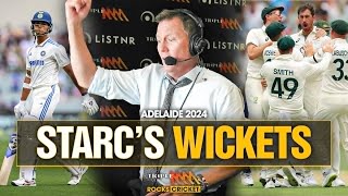 Mitch Starc Dominates India With The Pink Ball In Adelaide  Triple M Cricket [upl. by Evslin677]