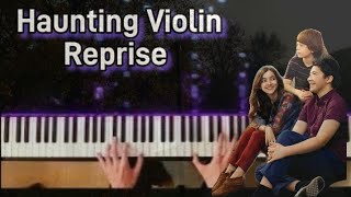 Haunted Violin Reprise  Gortimer Gibbons Life on Normal Street Piano Cover [upl. by Cavil815]