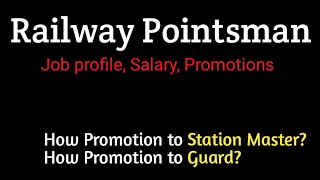 Railway Pointsman Job Profile Job Hours Promotion Salary Explained [upl. by Htebasil]