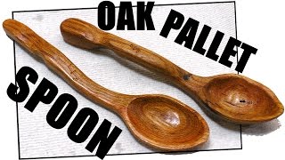 Make a Spoon From a Pallet [upl. by Ashling451]