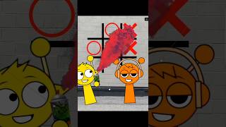 POV Orange and Yellow are playing tictactoe  Incredibox Sprunki [upl. by Baptista194]