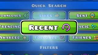 The BEST New RECENT Levels in Geometry Dash [upl. by Ytissac]