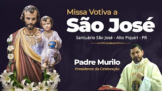 Missa votiva a São José  15h  Quartafeira  27112024 [upl. by Breen]