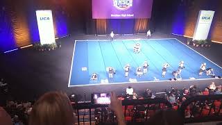 Moniteau Competitive Cheer 2022 UCA Nationals preliminary [upl. by Bibbye267]