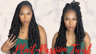 WOKAA PlaitPassion Twist Easy Crochet Braids WOKAA HAIR [upl. by Rolan27]