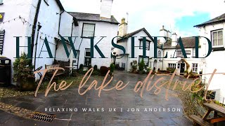 Hawkshead Village Walk  The Lake District National Park Cumbria  4K [upl. by Emor]