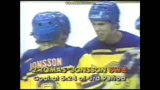 Olympic ice hockey 1980  Finland vs Sweden HL [upl. by Sevik]