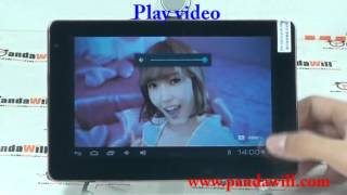 ONDA VI10 Elite Version Android 403 Tablet PC Handson Video from Pandawillcom [upl. by Erbes]