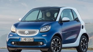 World Premiere smart fortwo amp smart forfour  Review  Model 2015 [upl. by Sosanna]