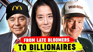 How Six Billionaires Achieved Success After Turning 40 [upl. by Naillil934]