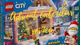 Lego city 2024 advent calendar review [upl. by Inahpit521]