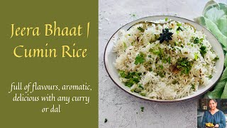 JEERA BHAAT  JEERA RICE  CUMIN RICE  HOW TO MAKE AROMATIC JEERA RICE [upl. by Molton]