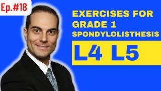 Ep18 Spondylolisthesis Exercises L4 L5 What To Do amp What To Avoid  Ask Dr Walter Salubro [upl. by Acina]