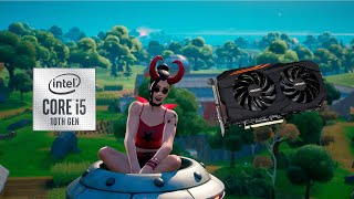 i5 10600KF RX 580 4GB Fortnite Chapter 2 Season 7  Performance mode  Lates 144FPS CAP [upl. by Katy]