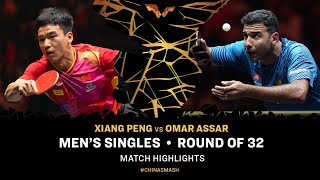 Xiang Peng vs Omar Assar  MS R32  China Smash 2024 [upl. by Raff321]