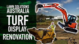 Check out our upgrades Turf Display Renovation at Lawn Solutions Australia [upl. by Puto]