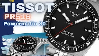 New Release Tissot PR516 Powermatic 80 T1494071105100 [upl. by Akehsar]