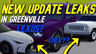 NEW GREENVILLE UPDATE LEAKS  Greenville Roblox [upl. by Alled]