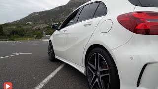 MERCEDES W177 A45 AMG CONVERSION INSTALL ON A250 l REAR EXHAUST TIPS  DIFFUSER l INSANE LOOK [upl. by Adnolahs]