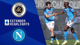 Spezia vs Napoli Extended Highlights  Serie A  CBS Sports Golazo [upl. by Mord]