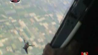 Skydive Exits from Cessna 206Greece [upl. by Alyks794]