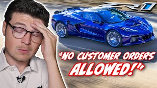 BUYING A NEW 2025 CORVETTE ZR1 IS NOT WHAT YOU EXPECTED BIDDING WARS ONLY [upl. by Wendye115]