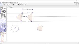 Translation et Géogébra [upl. by Bortman]