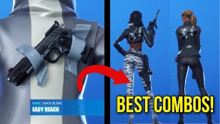 NEW FORTNITE FLATFOOT SKIN  EASY REACH BACKBLING BEST COMBOS FOR EASY REACH PISTOL BACKBLING [upl. by Gilemette343]