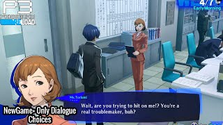 Persona 3 Reload  NewGame Just to Flirt With Yukari and Toriumi [upl. by Ellerehc]