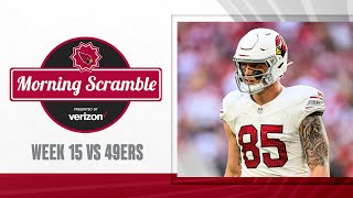 LIVE 49ers vs Cardinals Game Recap  Morning Scramble [upl. by Peugia]