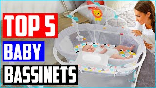 Best Baby Bassinets in 2020  Top 5 Baby Bassinet Review [upl. by Calhoun]