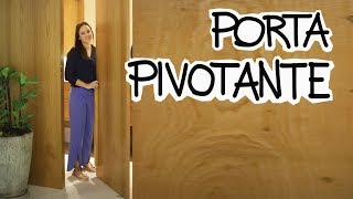 BANHEIRO COM PORTA PIVOTANTE [upl. by Timrek]