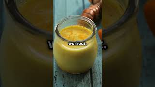 Turmeric Milk The Golden Elixir for Health healthjourney healthyfoodsturmeric viralshort [upl. by Pomeroy]