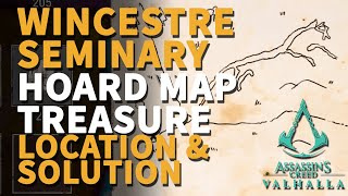 Wincestre Seminary Hoard Map Treasure Location Assassins Creed Valhalla [upl. by Waldo394]