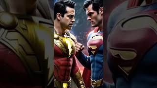 🦸‍♂️ Superman vs Shazam Clash of the Titans ⚡ marvel shorts superman shazam [upl. by Winfield]